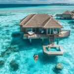 Overwater Bungalows in the Maldives