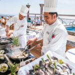 Gourmet Dining at Sea