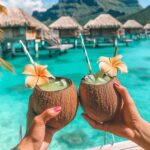 Maldives coconut cocktails.